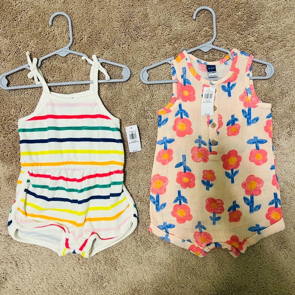 Old navy rompers